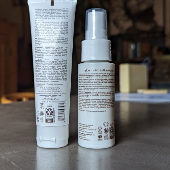 Innersense Duo: Serenity Smoothing Cream + Sweet Spirit Leave In Conditioner - Picture 13 of 13